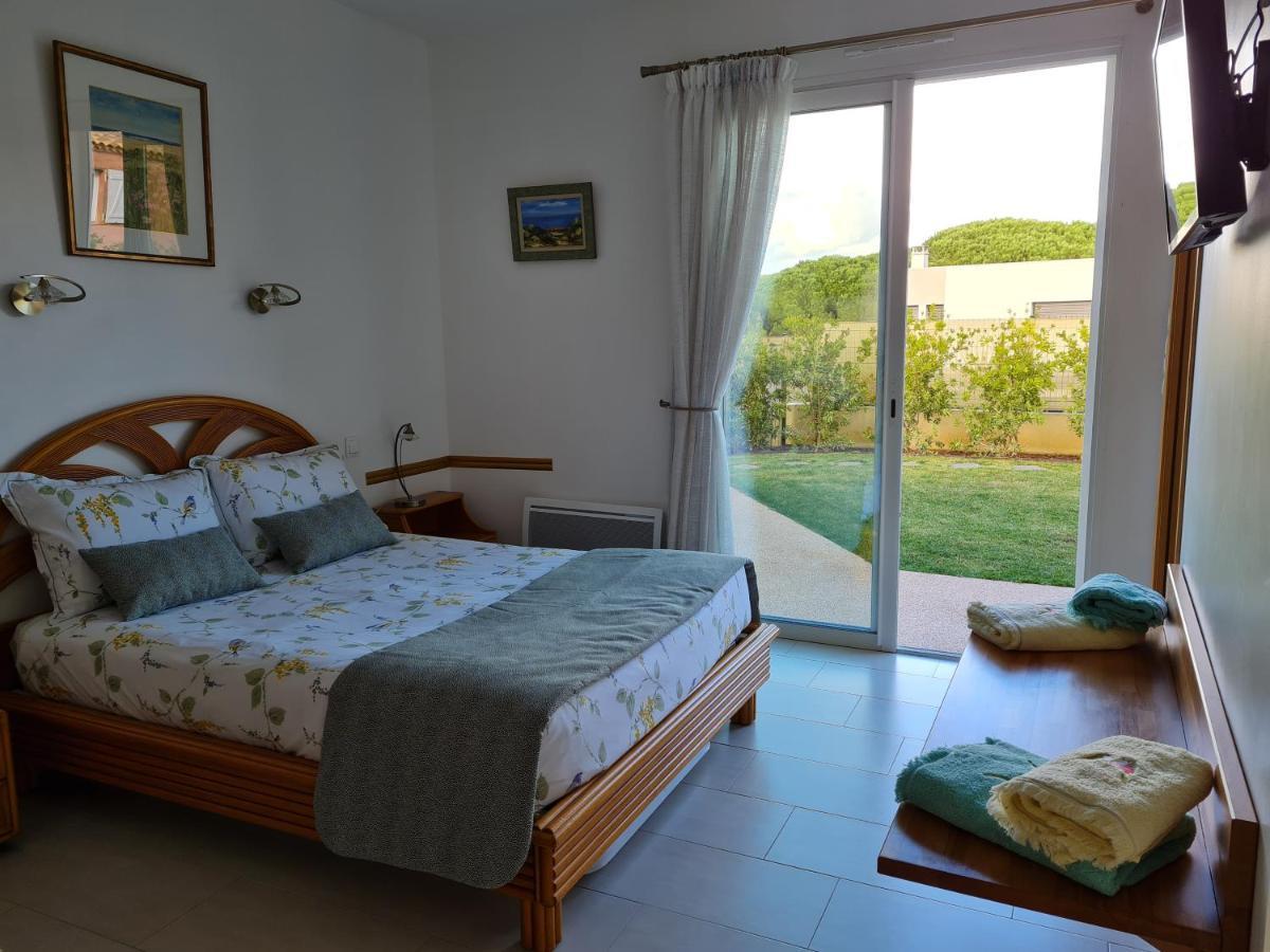 Bizanet Chambres D'Hotes B&B La Bergeronnette Avec Piscine Couverte Chauffee מראה חיצוני תמונה